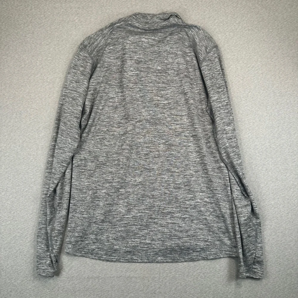 Chicago Cubs Nike 1/4 Zip Pullover Woman's M Grey Heather MLB Performance